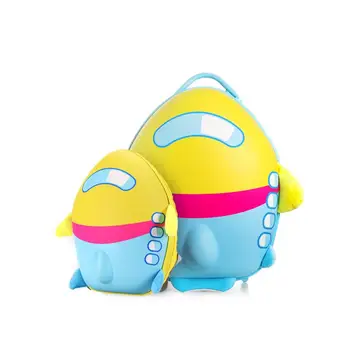 

Kit (backpack and a suitcase) Anilove Plane