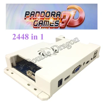 

Pandora 3D Games 2448 in 1 Arcade PCB Board 140*3D Games HDMI VGA Output High Score Record Pause in Games Function