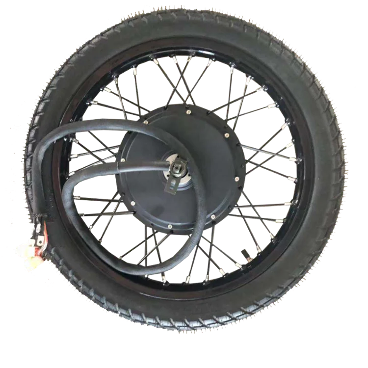 Discount Electric Bike Kit 3000w Motor Wheel 72V E Bike Kit 5000W Wheel Motor Electric Bicycle Conversion Kit for 18-29in Rear Hub Motor 3