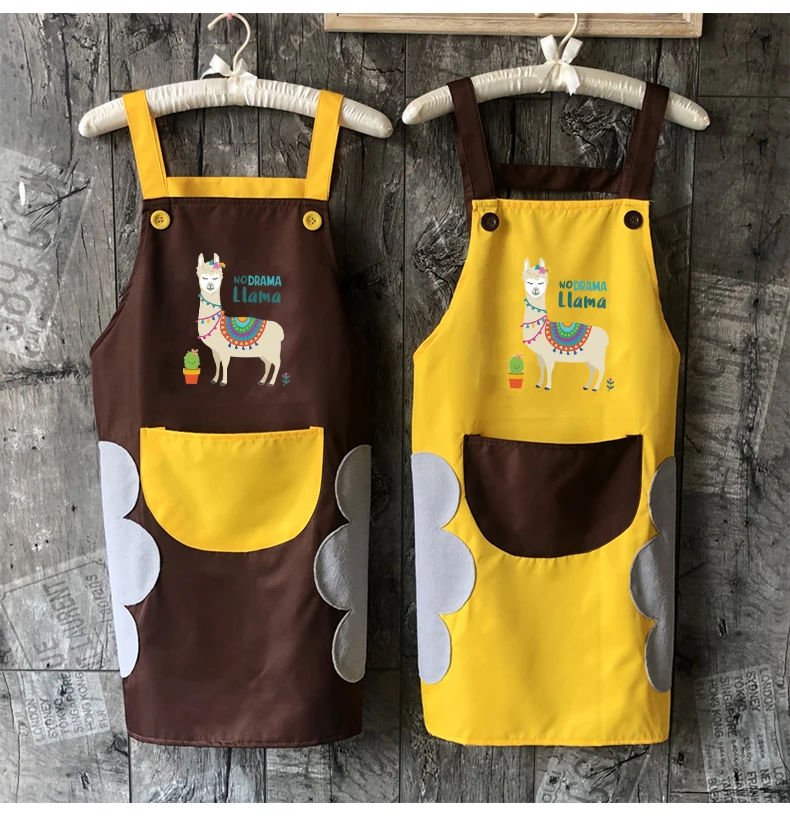 Apron Sleeveless Wipe Hand Towel Waterproof and Oil-proof Gardening Pet Shop Florist Overalls Men and Women Work Clothes Gowns
