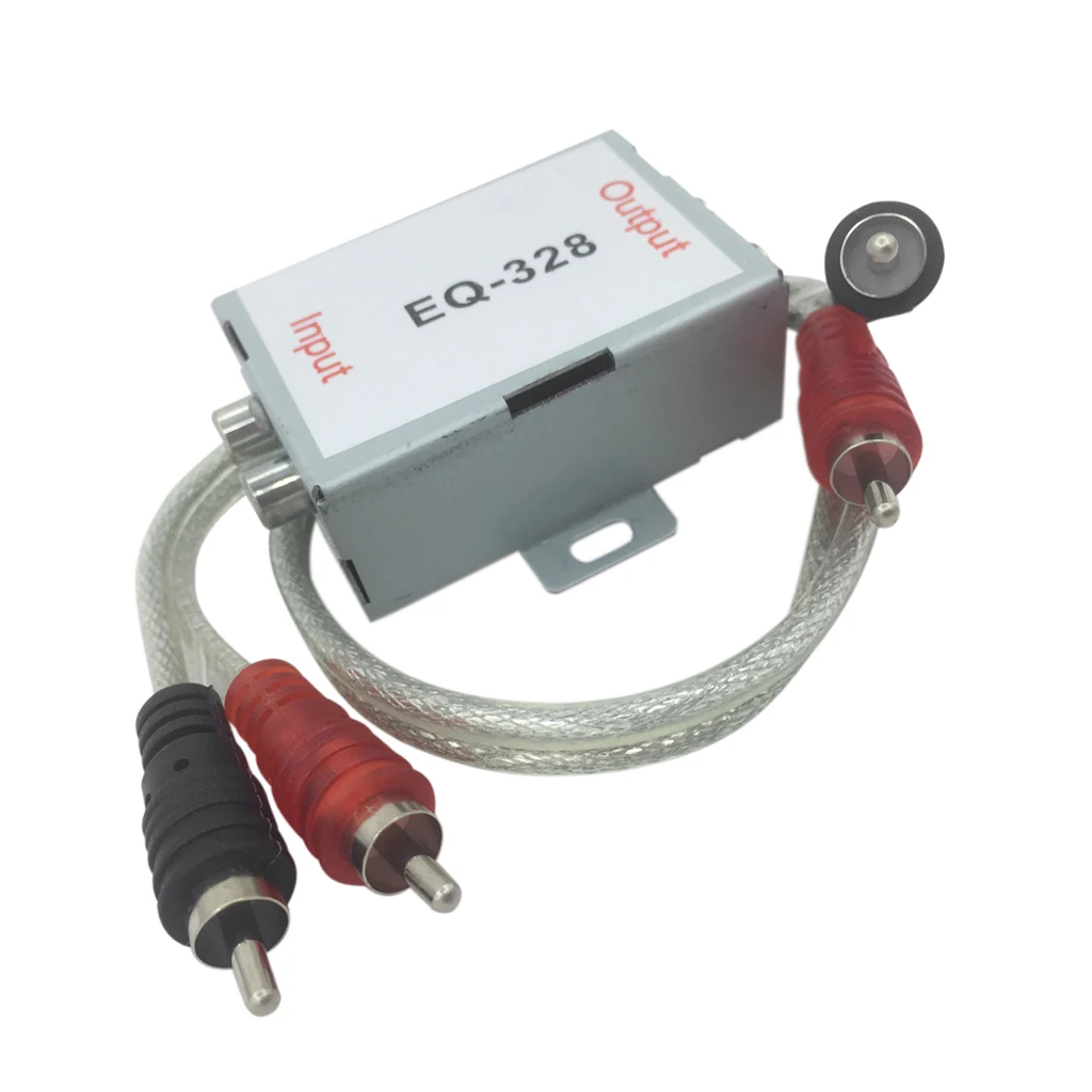 Car Stereo DVD Head Audio Isolator Noise Filter with Male to Male 2RCA Cable