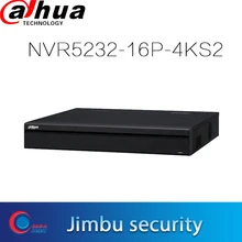 Сетевой видеорегистратор Dahua NVR 32CH NVR5232-16P-4KS2 1U Pro Сетевой Видео Регистраторы 4 K и H.265 до 12Mp разрешение просмотр и воспроизведение с 16POE порты