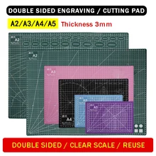 A2A3A4A5 Pvc Plaquette De Coupe Planche À Découper Patchwork Couture Outil Artisanat Cuir Bricolage Outil Double Face auto-Réparateur de Plaque de Base