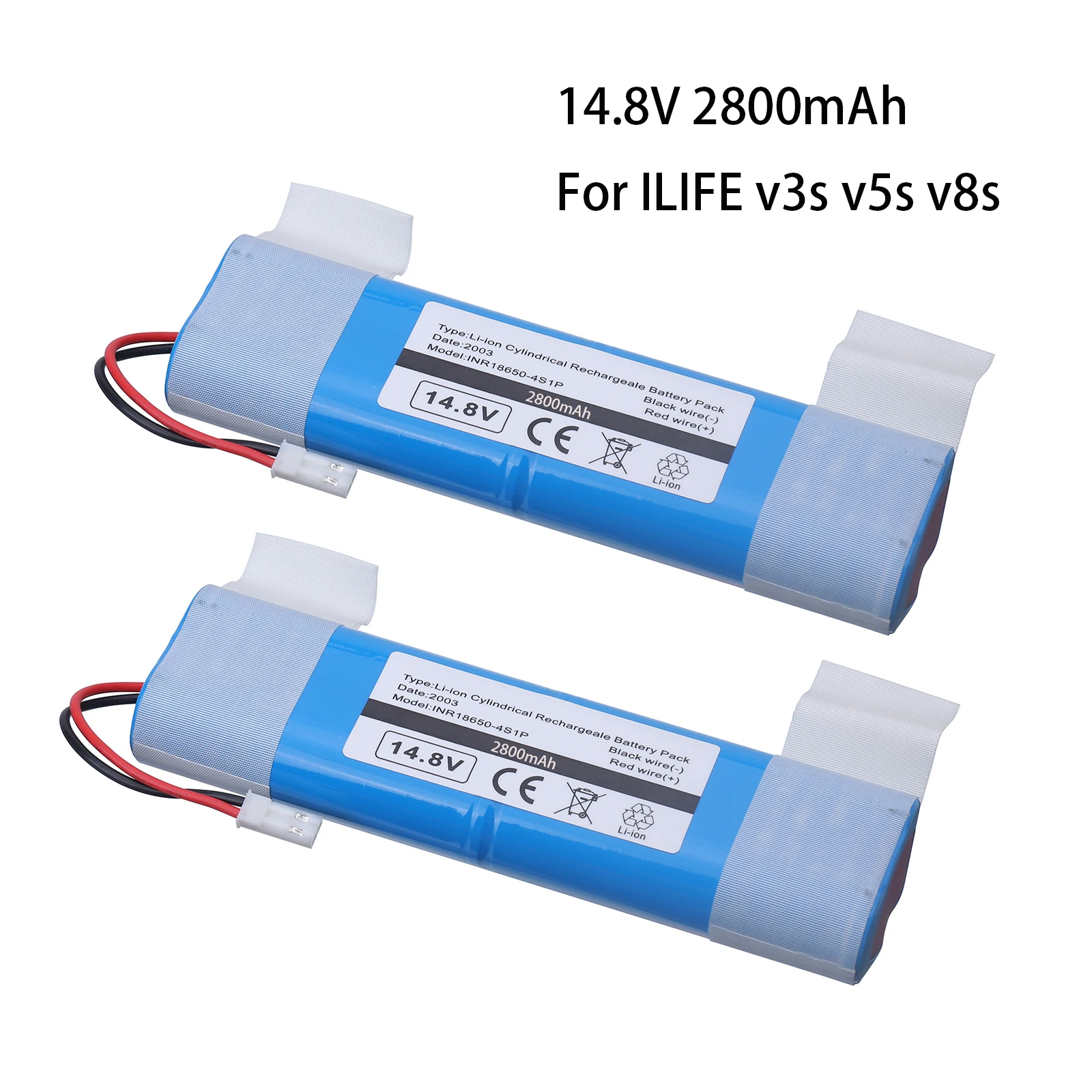 

Запчасти для роботов-пылесосов ILIFE 14,4 В (14,8 в), 2800 мАч, 2 шт., для ILIFE V3s, V5s, V8s, DF45, DF43, V3, X3, V50, V55, V5Lpro, 14,8 в, 2600 мАч