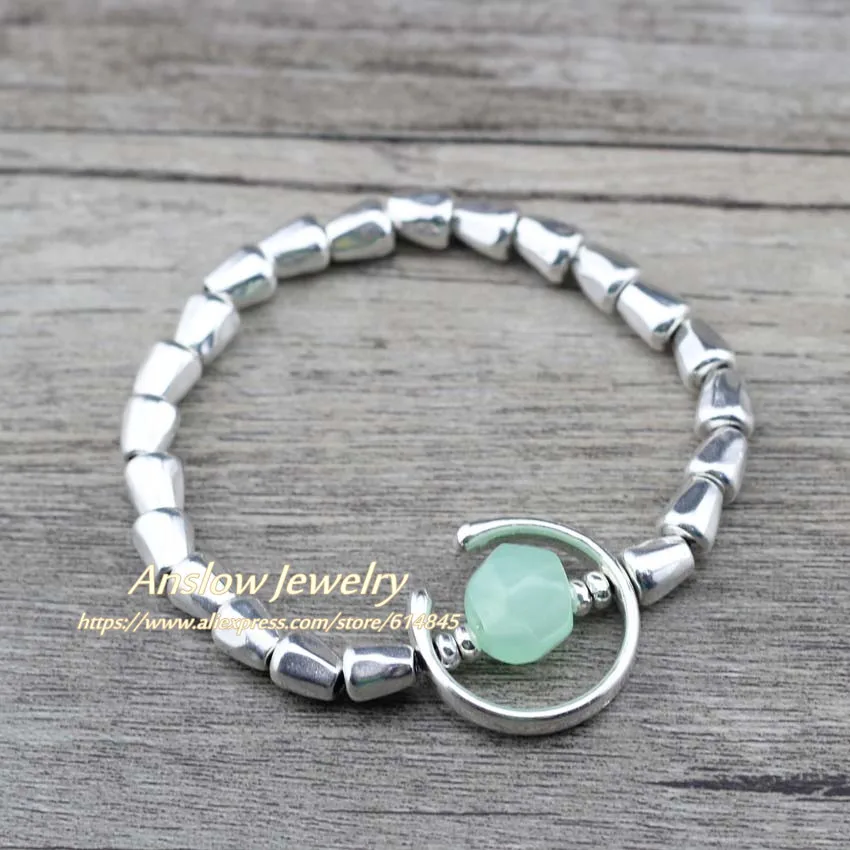 Anslow горячие Bijoux подвески ювелирные изделия ручной работы DIY бусины регулируемый браслет и браслет для женщин лучшие друзья влюбленных LOW0778LB