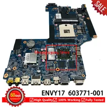 603771-001 материнская плата для HP Envy 17-1000 envy17 envy 17 ноутбук материнская плата DA0SP8MB6E0 TESED OK