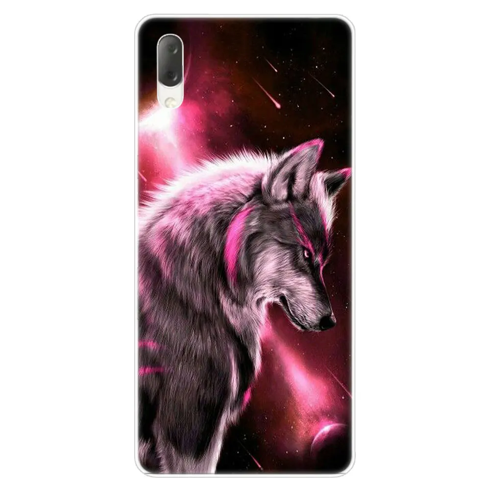Животных "Волк" модная жесткий чехол для Sony Xperia L1 L2 L3 X XA XA1 XA2 XA3 ультра 10 плюс E5 XZ XZ1 XZ2 компактный XZ3 XZ5 2 20 крышка