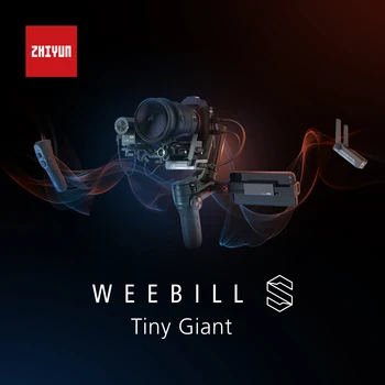 

ZHIYUN Weebill S 3-Axis Image Transmission Gimbal Stabilizer for Mirrorless Camera CANON NIKON SONY DSLR camera