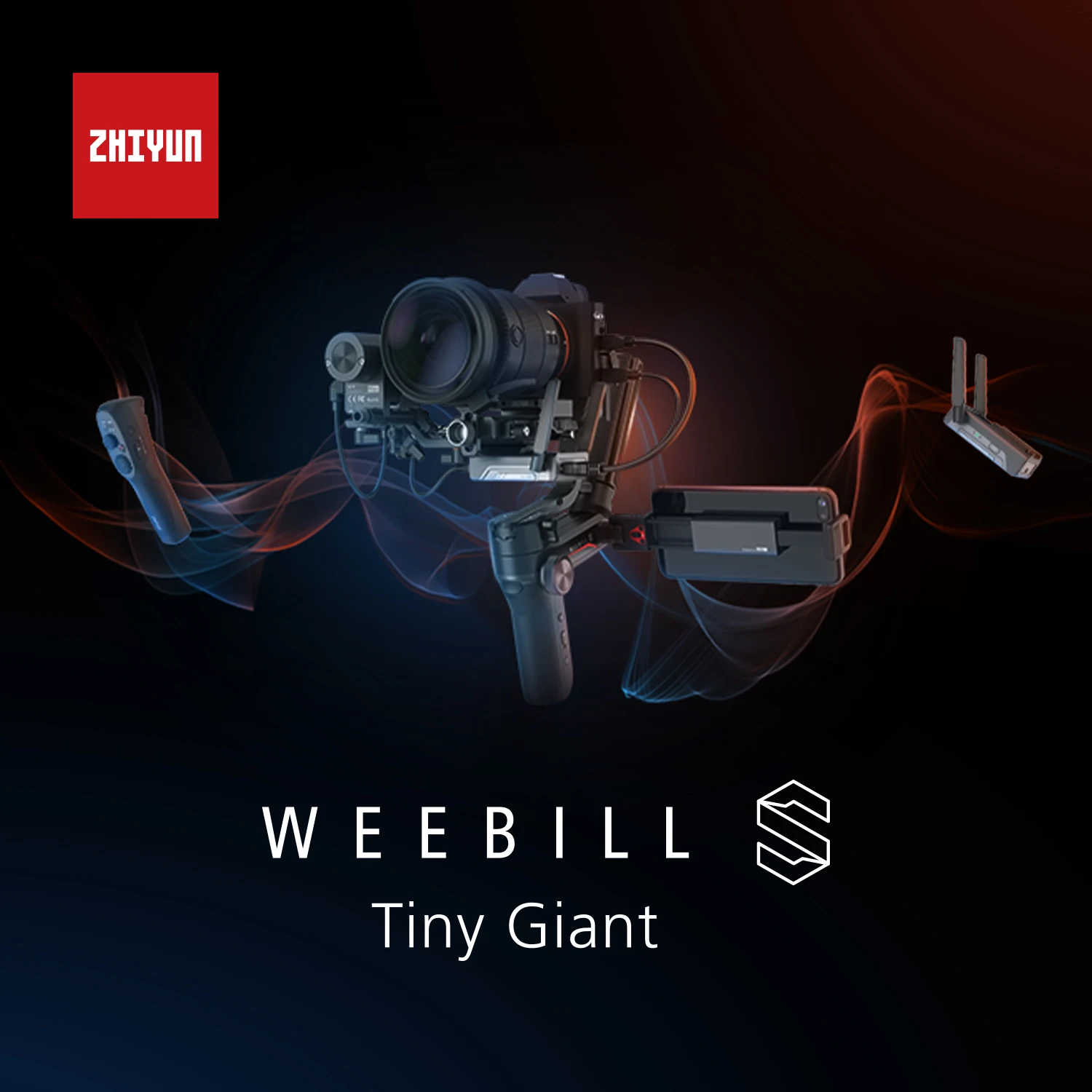 ZHIYUN Weebill S 3 х осевая передача изображения карданный Стабилизатор Для