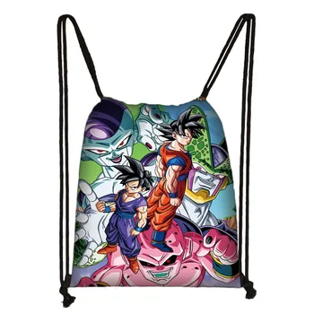 

Dragon Ball Z DBZ Cartoon Drawstring Bag Backpack Daily Casual Boys Girls knapsack Drawstring Bags