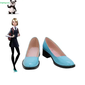 

Spider-Man: Into the Spider-Verse Gwen Stacy Green Shoes Cosplay Long Boots Newest Custom Made For Halloween CosplayLove