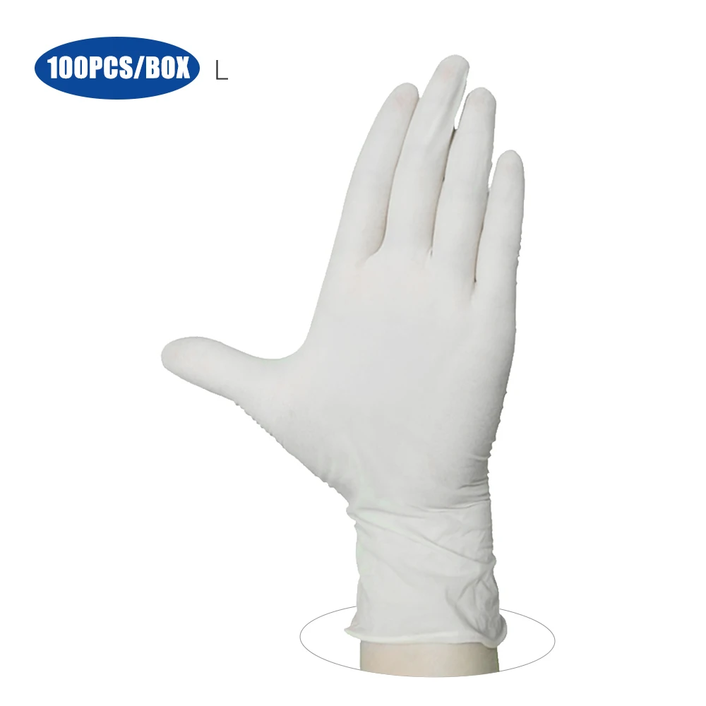 

Disposable PVC Gloves Powder Free Gloves for Home Restaurant Kitchen Catering Food Process Examination Use 100PCS/Box