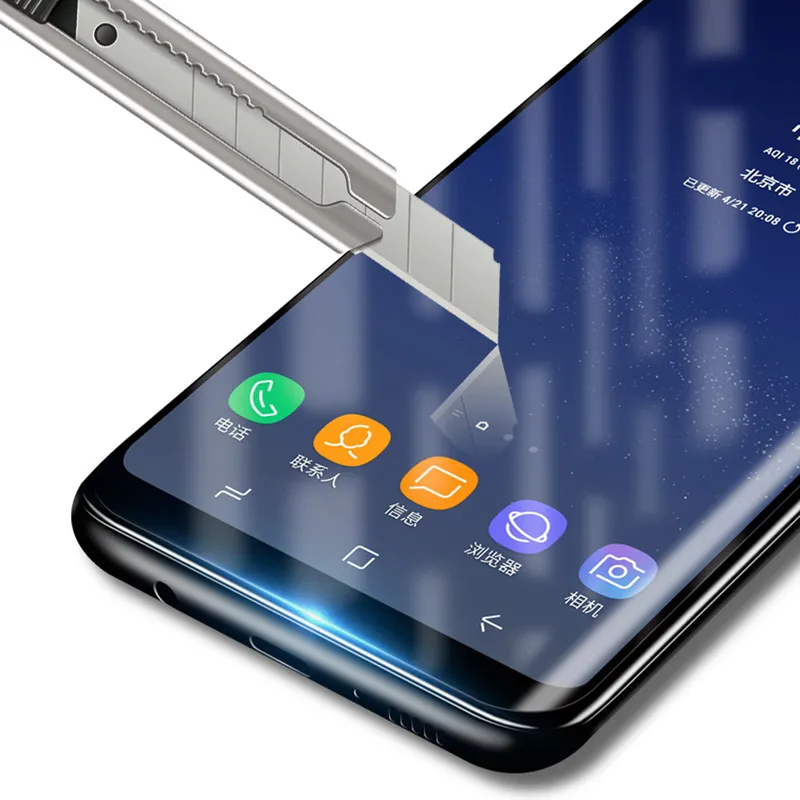 Закаленное стекло 2 в 1 для Samsung A50 A70 A60 A40 A30 A20 M20 M30 S10E защитная пленка экрана