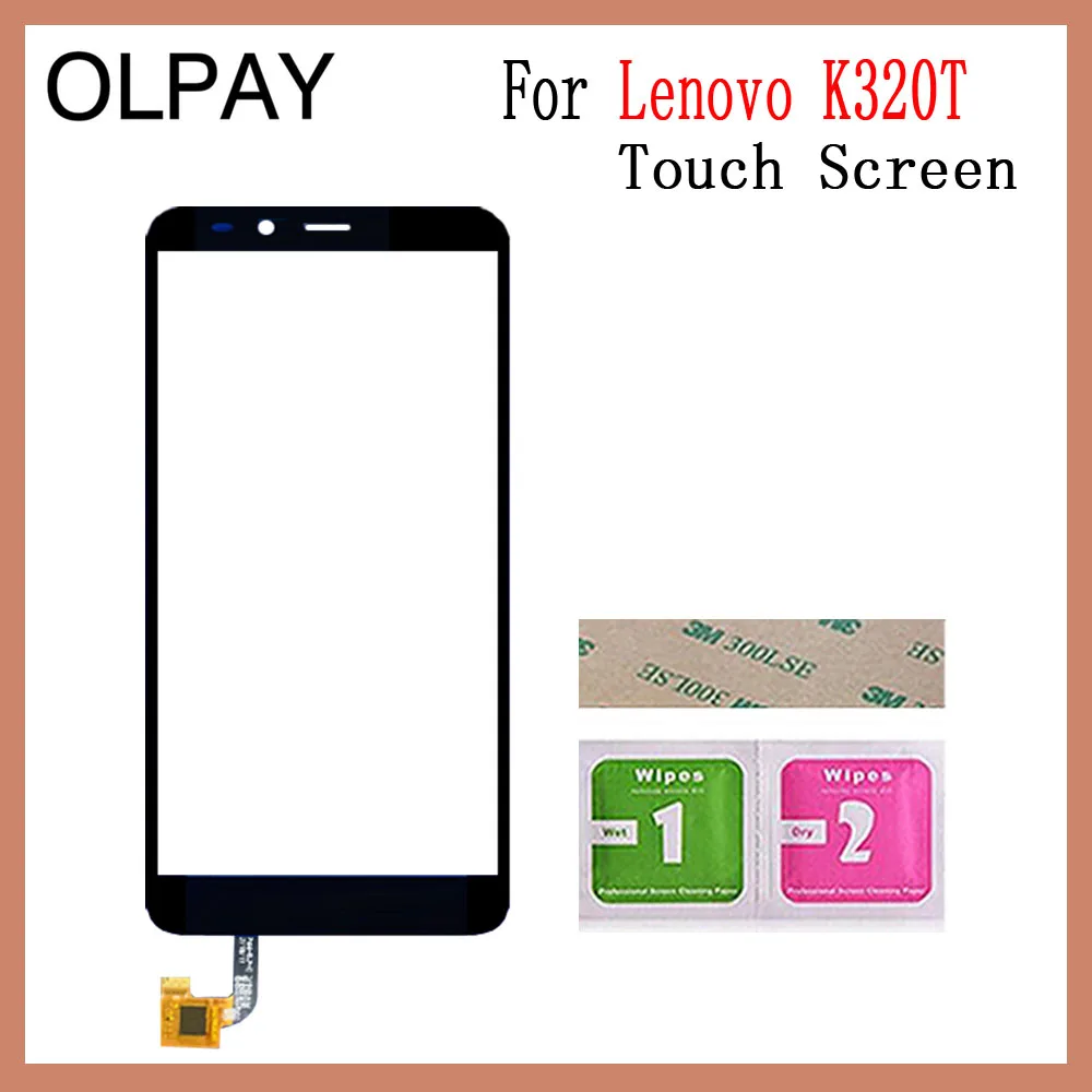 OLPAY 5," сенсорный экран сенсор для lenovo K320T K320 сенсорный экран стекло дигитайзер панель объектив сенсор инструменты Бесплатный клей+ салфетки