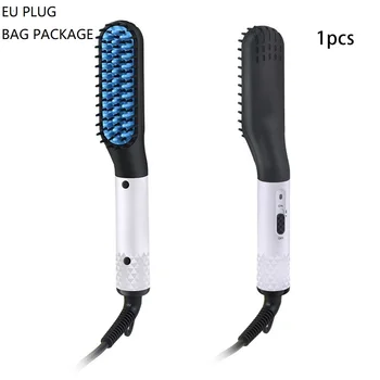 

Men'S Multi-Function Straight Hair Comb Beard Style Combing Type Hair Comb Ceramic Hair Straightener