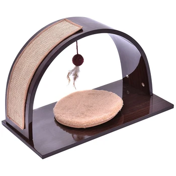 

Brown Pet Climber Cat Dog Play Mat Pad PS6181