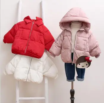 

2019 autumn and winter new children's bread clothes children's wear down cotton pad in the children's cotton jacket