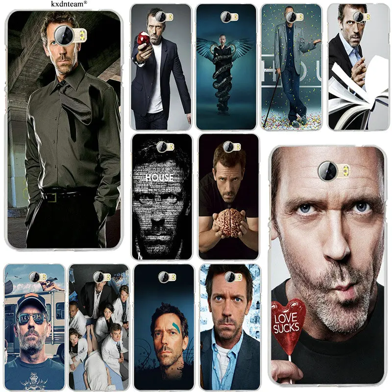 Силиконовые мягкие чехлы для телефона Dr Gregory House Hugh Laurie Brain Huawei P8 P9 P10 Mate 10 Pro Y5 Y6 Y3 II Y7
