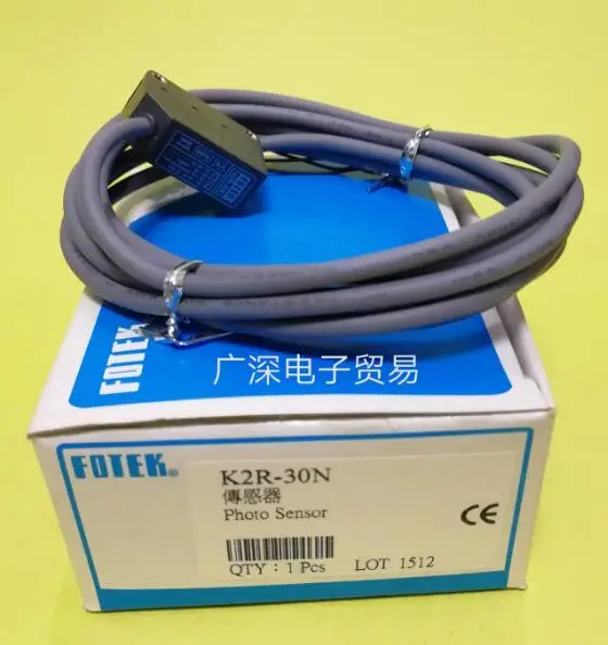 K2R-30N FOTEK Диффузный фотоэлектрический переключатель NPN 10-30VDC 400 мм 100% оригинальный и