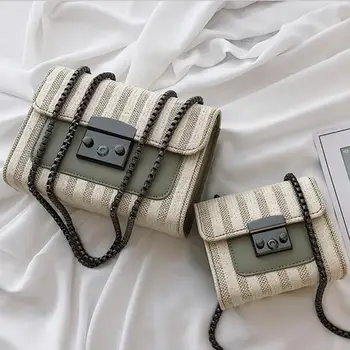 

Female Elegant Mini Flap Square Bag 2020 Fashion New Quality Leather Women's Designer Handbag Lock Chain Shoulder Messenger Bag