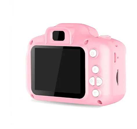 Pink with 8GB card Детская цифровая камера CJWJWJYZ01662 Прямая поставка - Цвет: Pink with 8GB card