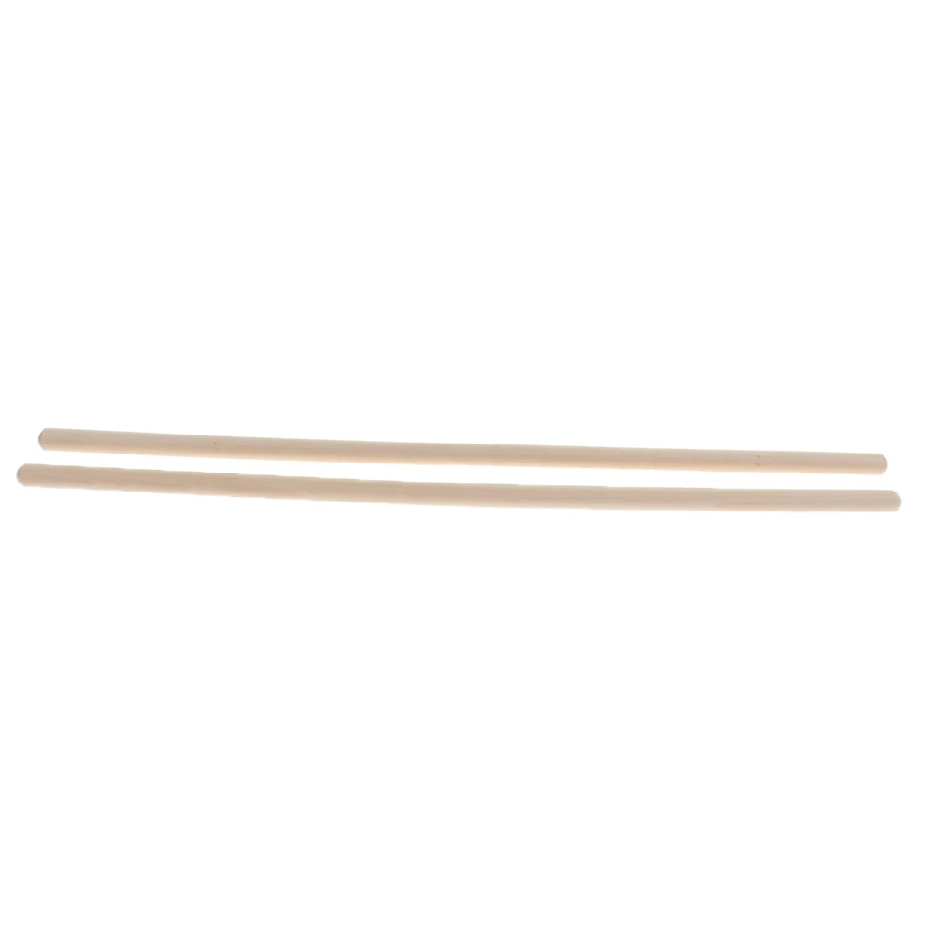 1 Pair Walnut Soild Wood Percussion Drumsticks Drum Stick For Drummer