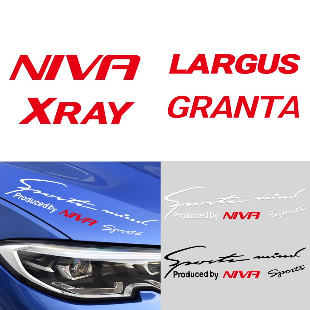 

1PCS Car Headlight Eyebrows Sticker for Lada Largus Granta Niva Xray Car Styling Decoration Accessories Light Eyebrows Decal