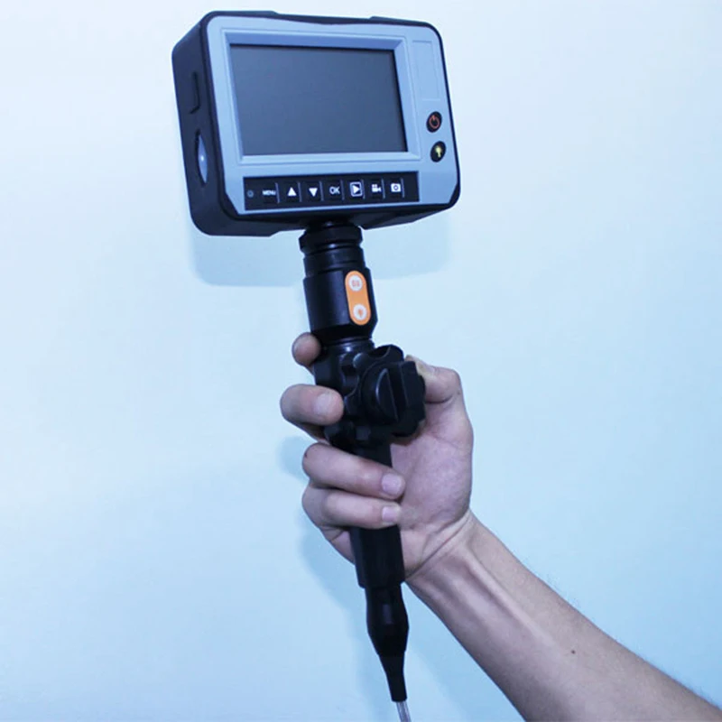 

Two-direction Steering Industrial Pipeline Endoscope 4.3 Inch Screen 5.5mm HD Automobile Gearbox Maintenance Camera