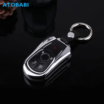 

Zinc Alloy Car Key Case For Buick Chevrolet Chevy GL8 2017 Cascada Envision Essence Lacrosse Remote Fob Shell Cover Keychain Bag
