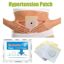 

7pcs/Bag Chinese Plaster Hypertension Unisex Clean Blood Vessel Control High Blood Pressure Pressure Patch