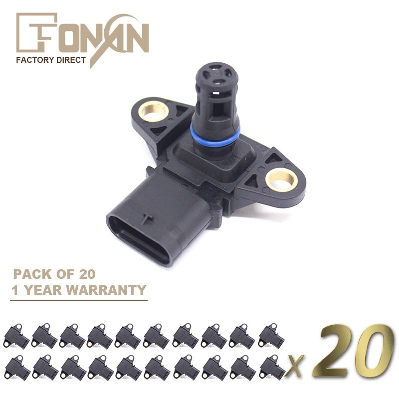 Manifold Turbocharger Pressure Map Sensor For Bmw E84 E90 E92 E93 F06