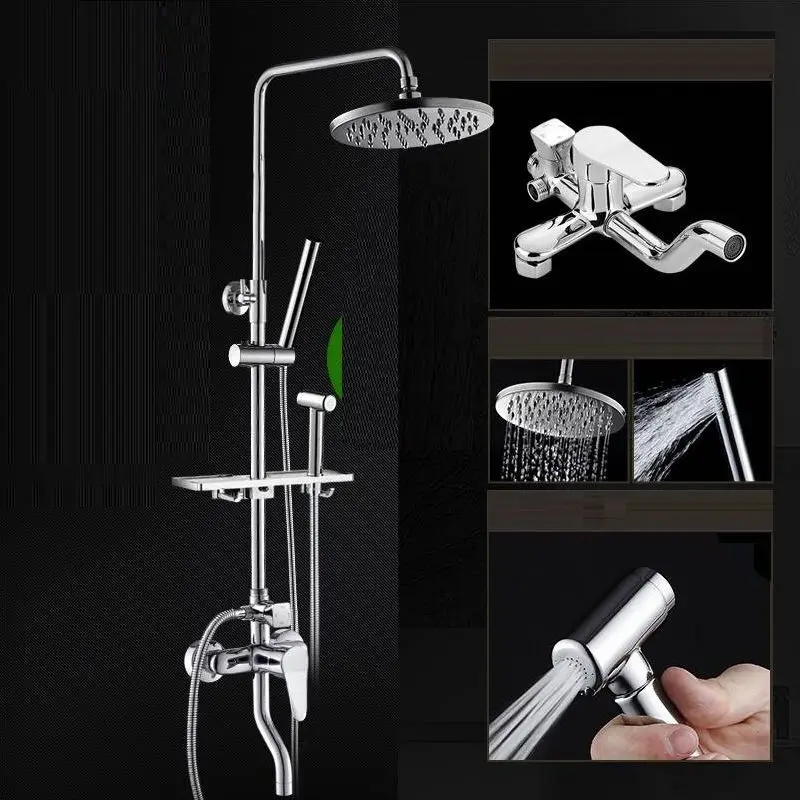 Набор для душа Regadera Piscina Conjunto Choveiro Duschset Prysznic Banheiro Salle De Bain Eletrico Douche Chuveiro Ducha