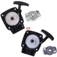 1Set 26CC 1E34F Brush Cutter Grass Hedge Trimmer Starter with Pulley Plate Replacement for Mitsubish CG260 BC260 1