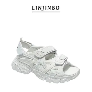

Sneakers Women Platform Velcro Open Toe Sandals Women 2020 Summer Casual Women Shoes