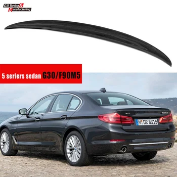 

Real Carbon Fiber Tunk Spoiler for BMW 2017+ 5 Series (G30, F90 M5) | Great Fitment, UV Cut, High Gloss Finished