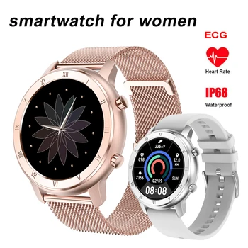 

DT89 Smart Watch Women ECG Heart Rate Monitoring Blood Pressure IP68 Waterproof Fitness Tracker Sport Men Lady Smartwatch PK S02