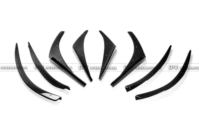 Impreza 10 GR STI Varis 09 Style Front Bumper Canard(4 pcs)(4)_1