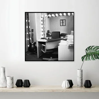 

B. B. King Music Star Art Silk Poster Home Decor 12x12 24x24inch