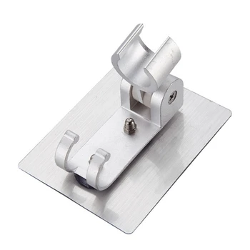 

Punch-free Shower Bracket With No Trace Sticker Hand-held Shower Head Bracket Plastic Adjustable Shower Bracket