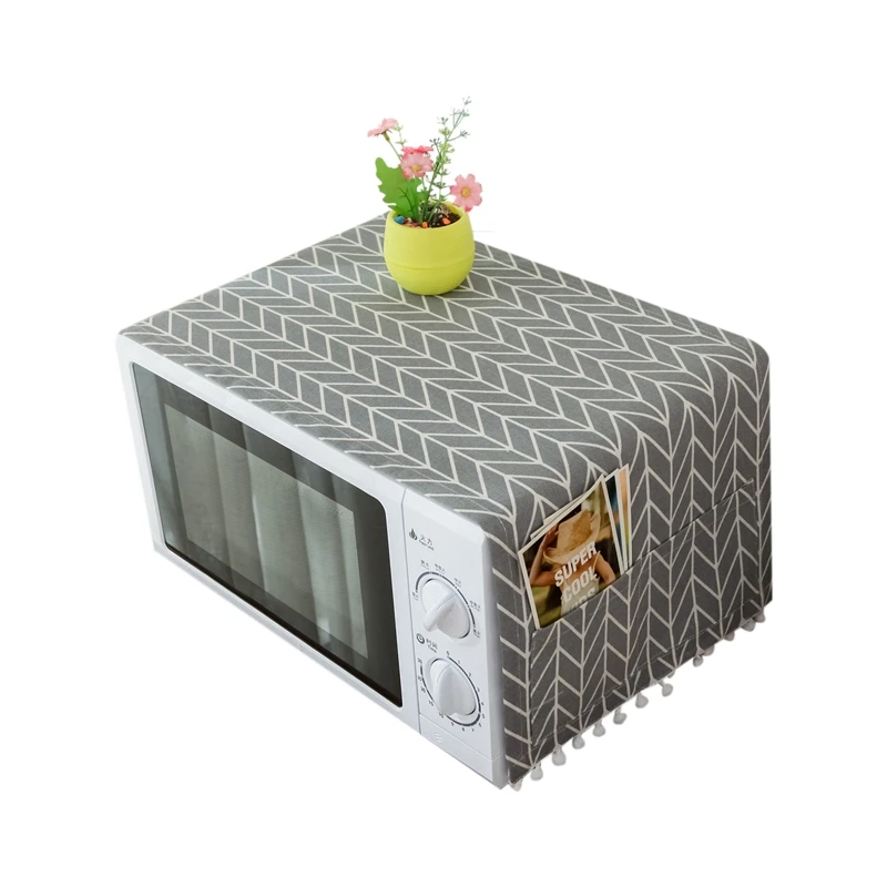 Range Hood Microwave Oven Dust Cover With Storage Bag Kitchen Accessories Home Decoration Supplies | Дом и сад