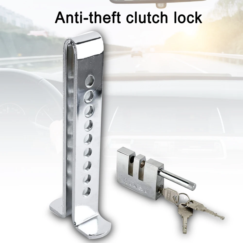 Car Clutch Lock Universal Auto Brake Pedal Lock Throttle Accelerator
