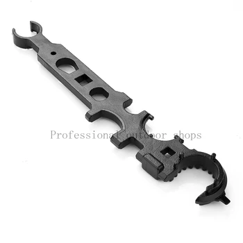 

TOtrait AR 15 M4 M16 Combo Wrench Tool Armorers Wrench Mult Combo Tool Upper Lower Vise Block Multi Tool Delta accessories