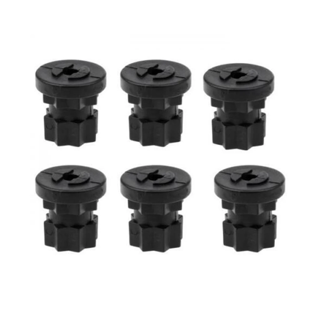 

6pcs Sports Base Nylon Gear Boat Angler Durable Outdoor Kayak Track Mount Adapter Universal Fishing Rod Accessories Replacement