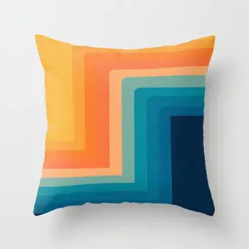 

Cover for Pillow Cases Decorative Pillows for Sofa Cover Cushions 45X45Cm Geometric Abstraction Decorative Cushions Home Decor
