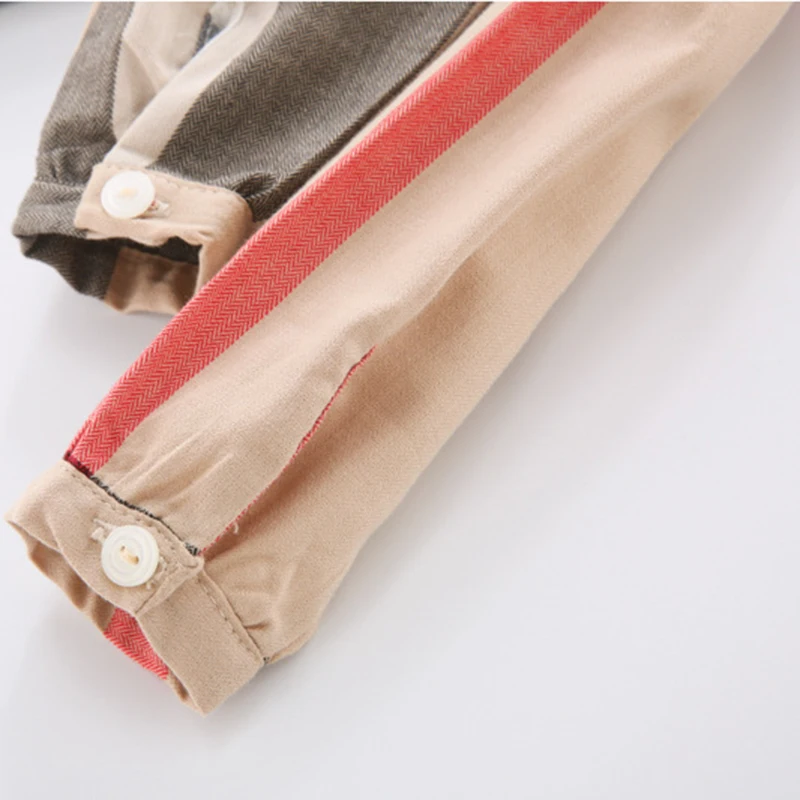 2019 Spring Autumn New Girl Long Sleeve Lattice Cotton Dress