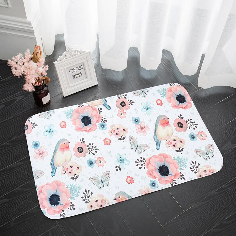 

sholisa Bath Mat 60X180CM Seascape Print Carpet Hallway Doormat Anti Carpet Absorb Water Kitchen Mat tapis salle de bain 1.MAY.3