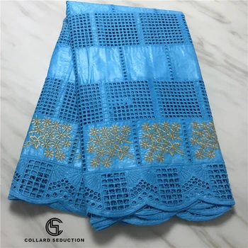 

african fabric Bazin riche fabric tissu africain cotton embroidered Bazin riche with Drilling design african lace fabric