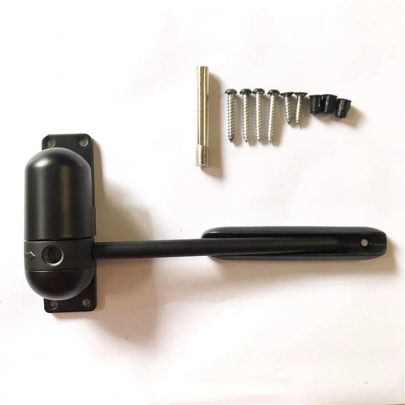 Механизм для закрытия дверных ворот 1 комплект пружинный фиксатор регулируемый