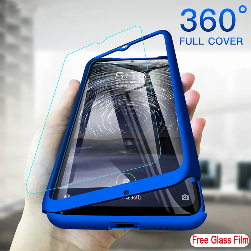 360 полный защитный чехол для телефона для Xiaomi mi 9t cc9e mi 9 8 SE Red mi K20 Note 7 Pro 6 6A 5 4X F1 противоударный матовый чехол из поликарбоната