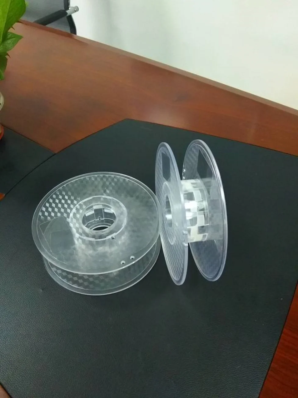 Empty Plastic Spool Bobbin for winding 3D Printer Filament 3